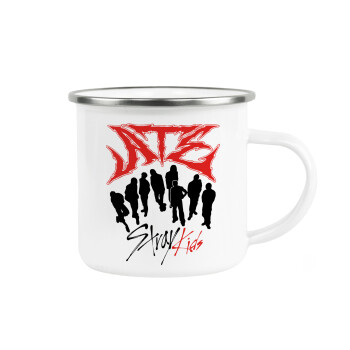 Stray Kids Boy band, Κούπα Μεταλλική εμαγιέ λευκη 360ml