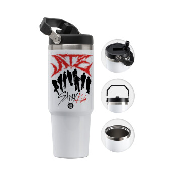 Stray Kids Boy band, 30oz stainless Steel Tumbler with Handle