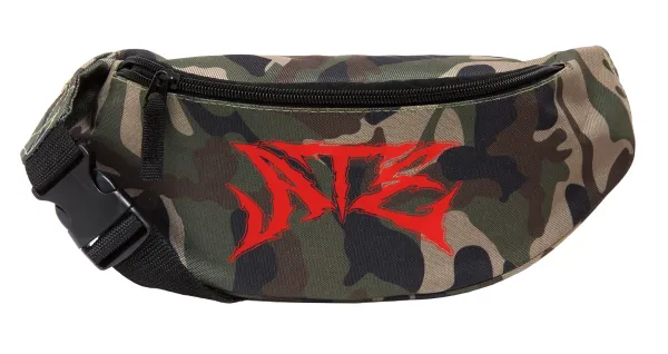 Stray Kids Boy band — Unisex waist bag (banana) in Jungle camouflage color with 2 pockets
