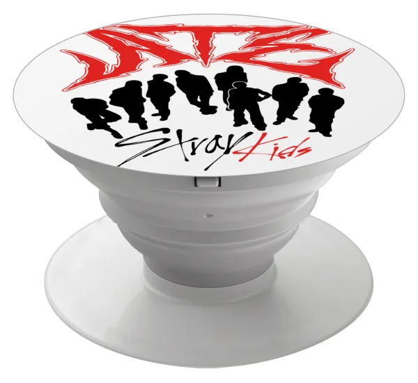 Stray Kids Boy band — Phone Holders Stand  Λευκό Βάση Στήριξης Κινητού στο Χέρι