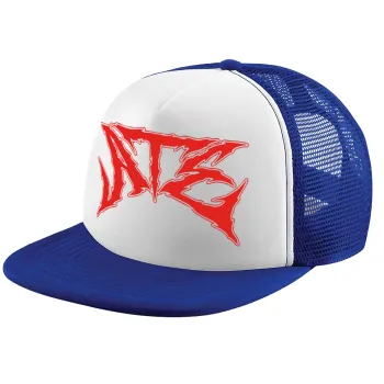 Stray Kids Boy band, Καπέλο Ενηλίκων Soft Trucker με Δίχτυ Blue/White (POLYESTER, ΕΝΗΛΙΚΩΝ, UNISEX, ONE SIZE)