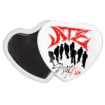 Stray Kids Boy band, Μαγνητάκι καρδιά (57x52mm)