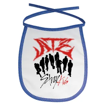 Stray Kids Boy band, Σαλιάρα μωρού αλέκιαστη με κορδόνι Μπλε