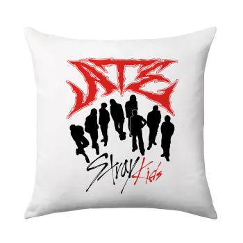 Stray Kids Boy band, Μαξιλάρι καναπέ 40x40cm περιέχεται το  γέμισμα