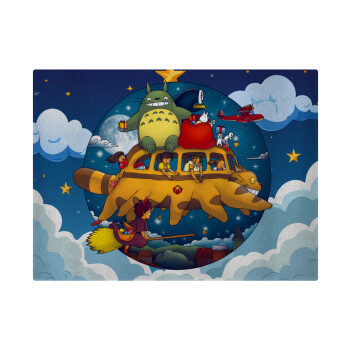 Totoro Catbus, Επιφάνεια κοπής γυάλινη (38x28cm)