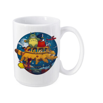 Totoro Catbus, Κούπα Mega, κεραμική, 450ml