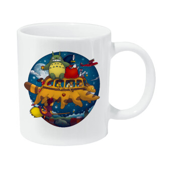 Totoro Catbus, Κούπα Giga, κεραμική, 590ml