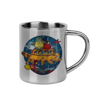 Totoro Catbus, Mug Stainless steel double wall 300ml