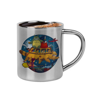 Totoro Catbus, Κουπάκι μεταλλικό διπλού τοιχώματος για espresso (220ml)