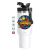 Mega Stainless steel Tumbler with lid, double wall 1,2L