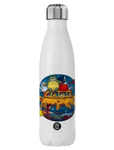 Totoro Catbus — Stainless steel, double-walled, 750ml