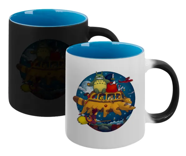 Totoro Catbus — Μαγική εσωτερικό μπλε