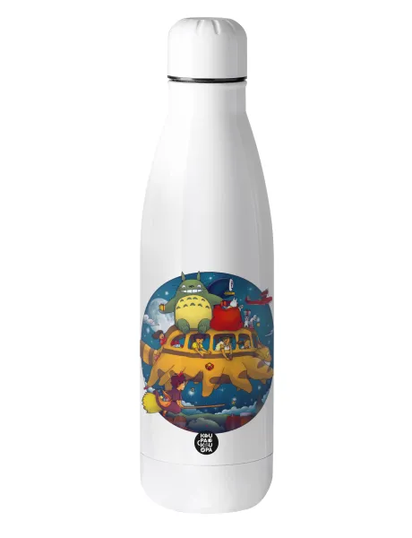 Totoro Catbus — Μεταλλικό παγούρι θερμός (Stainless steel), 500ml