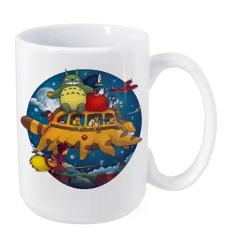 Totoro Catbus, Κούπα Mega, κεραμική, 450ml