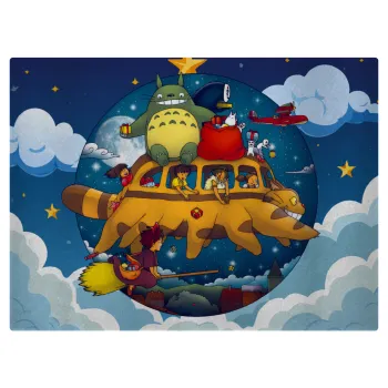 Totoro Catbus, Επιφάνεια κοπής γυάλινη (38x28cm)