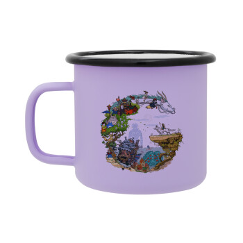 Στούδιο Γκίβλι, Κούπα Μεταλλική εμαγιέ ΜΑΤ Light Pastel Purple 360ml