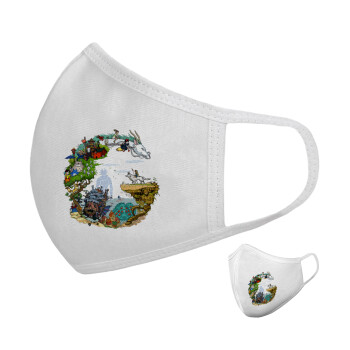 Στούδιο Γκίβλι, Μάσκα υφασμάτινη υψηλής άνεσης παιδική (Δώρο πλαστική θήκη)