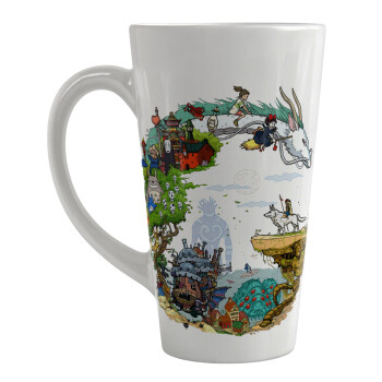 Στούδιο Γκίβλι, Κούπα κωνική Latte Μεγάλη, κεραμική, 450ml