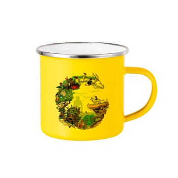 Στούδιο Γκίβλι, Yellow Enamel Metallic Cup 360ml