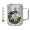 Mug Stainless steel double wall 300ml
