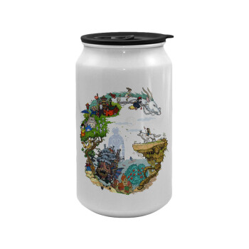 Στούδιο Γκίβλι, Κούπα ταξιδιού μεταλλική με καπάκι (tin-can) 500ml