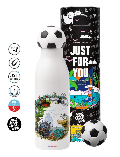 Στούδιο Γκίβλι — Soccer Metal mug thermos, double wall, 550ml