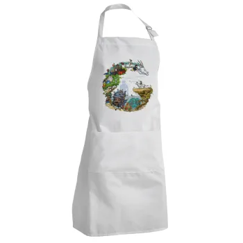 Στούδιο Γκίβλι, Ποδιά Σεφ Ολόσωμη Ενήλικων (με ρυθμιστικά και 2 τσέπες)