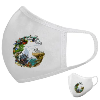 Στούδιο Γκίβλι, Μάσκα υφασμάτινη υψηλής άνεσης παιδική (Δώρο πλαστική θήκη)