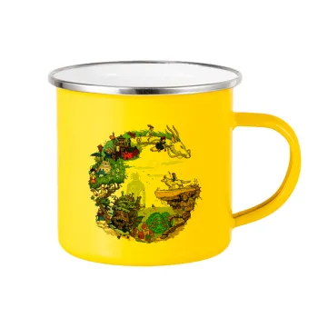 Στούδιο Γκίβλι, Κούπα Μεταλλική εμαγιέ Κίτρινη 360ml