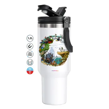 Στούδιο Γκίβλι, Mega Stainless steel Tumbler with lid, double wall 1,2L