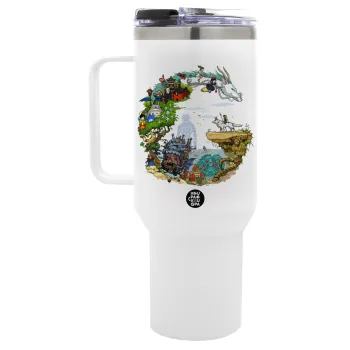 Στούδιο Γκίβλι, Mega Tumbler με καπάκι, διπλού τοιχώματος (θερμό) 1,2L