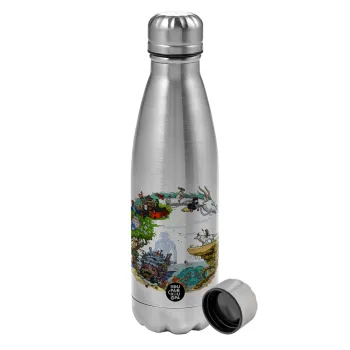 Στούδιο Γκίβλι, Metallic water bottle, stainless steel, 750ml