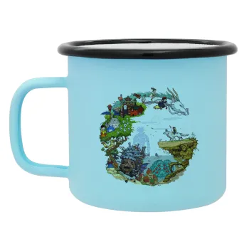 Στούδιο Γκίβλι, Κούπα Μεταλλική εμαγιέ ΜΑΤ σιέλ 360ml