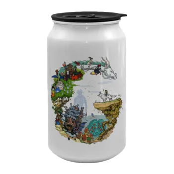 Στούδιο Γκίβλι, Κούπα ταξιδιού μεταλλική με καπάκι (tin-can) 500ml