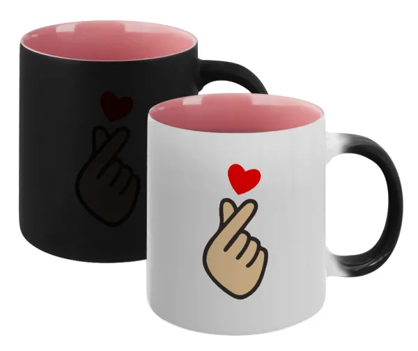 Korean Finger Heart — Μαγική εσωτερικό ΡΟΖ