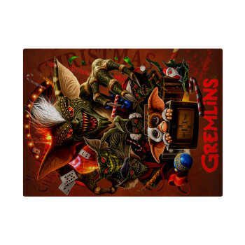 Gremlins, Επιφάνεια κοπής γυάλινη (38x28cm)