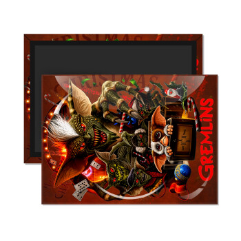 Gremlins, Ορθογώνιο μαγνητάκι ψυγείου διάστασης 9x6cm