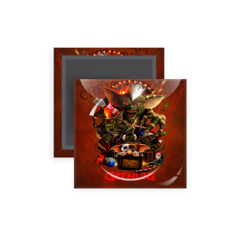 Gremlins, Μαγνητάκι ψυγείου τετράγωνο διάστασης 5x5cm