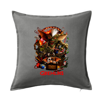 Gremlins, Sofa cushion Grey 50x50cm includes filling