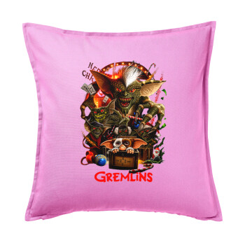 Gremlins, Sofa cushion Pink 50x50cm includes filling
