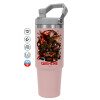 Pink color, 890ml (30oz) stainless Steel Tumbler with Handle