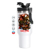 Mega Stainless steel Tumbler with lid, double wall 1,2L