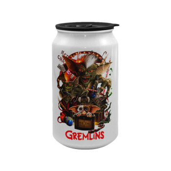 Gremlins, Κούπα ταξιδιού μεταλλική με καπάκι (tin-can) 500ml