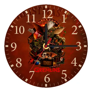 Gremlins, Ρολόι τοίχου ξύλινο plywood (20cm)