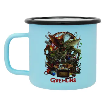 Gremlins, Κούπα Μεταλλική εμαγιέ ΜΑΤ σιέλ 360ml