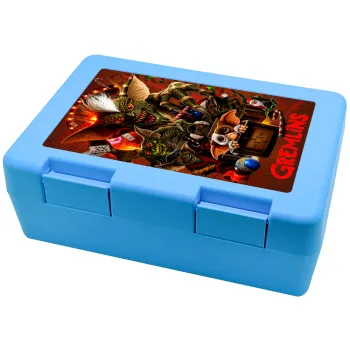 Gremlins, Children's cookie container LIGHT BLUE 185x128x65mm (BPA free plastic)