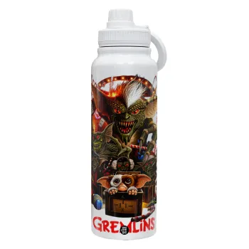 Gremlins, Θερμός 1L Ανοξείδωτο με Βάση Κινητού & Διπλά Τοιχώματα