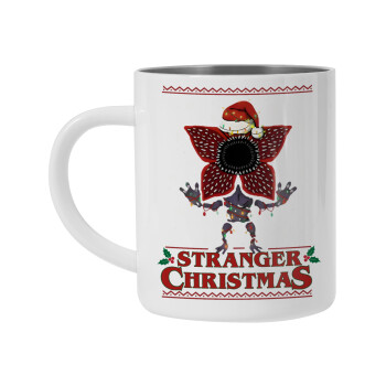 Stranger Things Christmas, Mug Stainless steel double wall 300ml