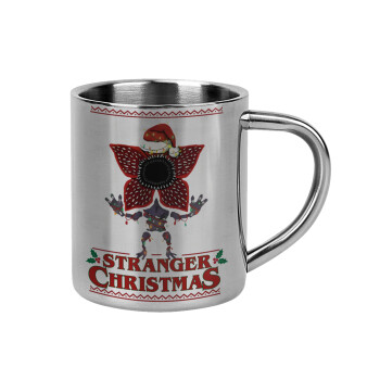 Stranger Things Christmas, Mug Stainless steel double wall 300ml