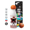 Bascetball Metal mug thermos, double wall, 550ml
